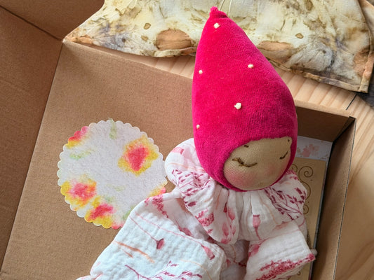 Blanket Fairy Doll - Fushia