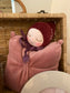 One of a kind Waldorf inspired lavender fairy doll- Bordeaux