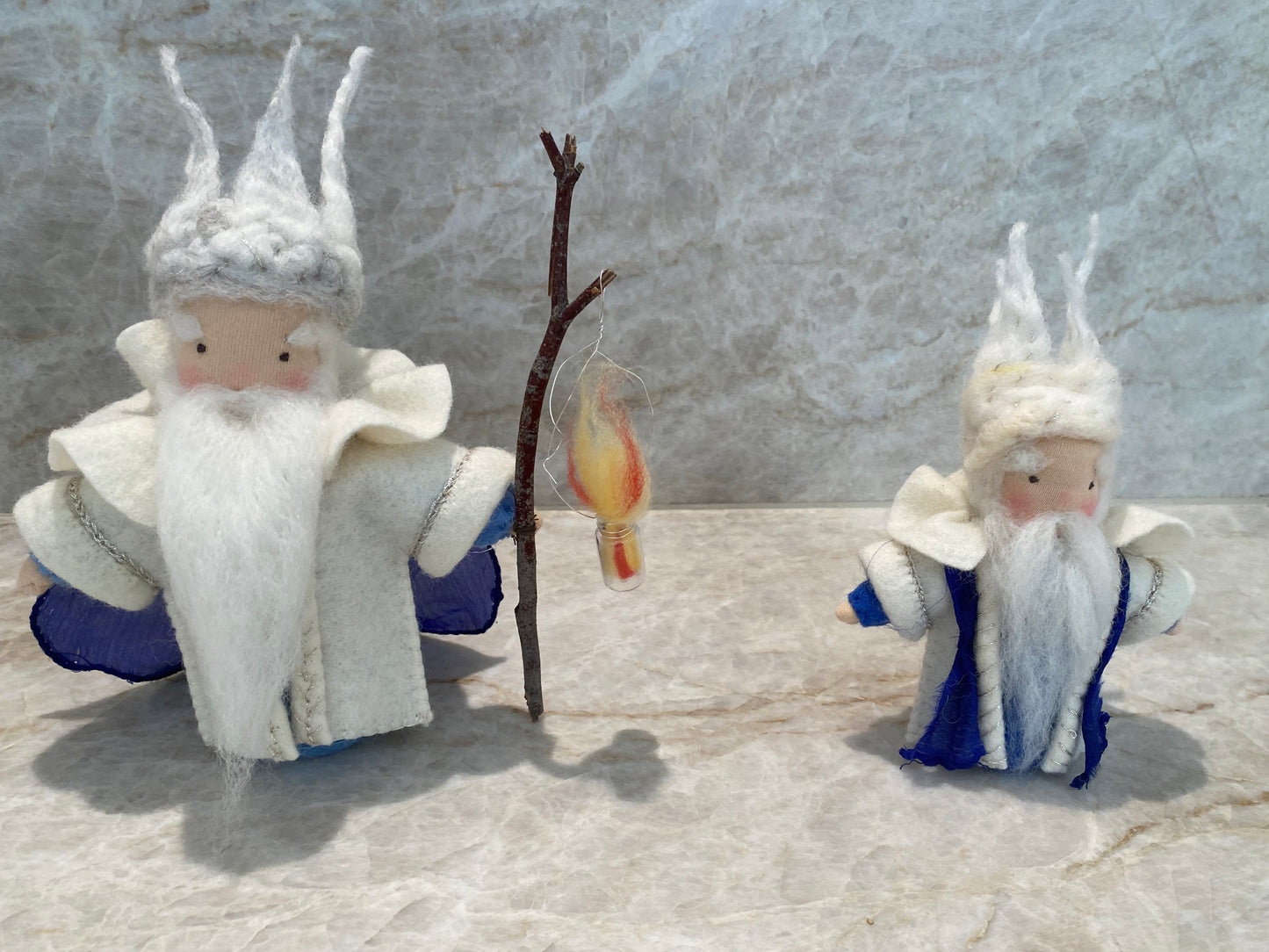 Large King Winter Story Doll