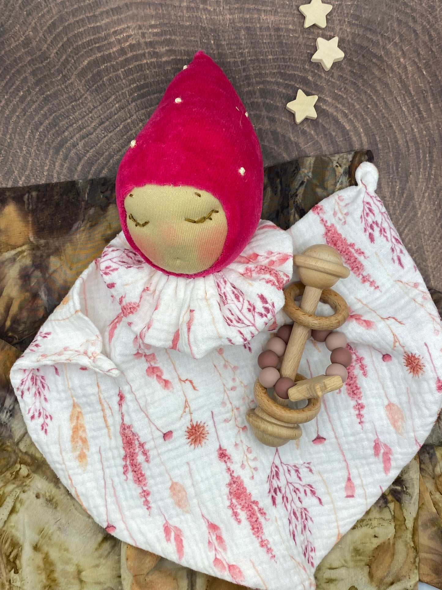 Blanket Fairy Doll - Fushia