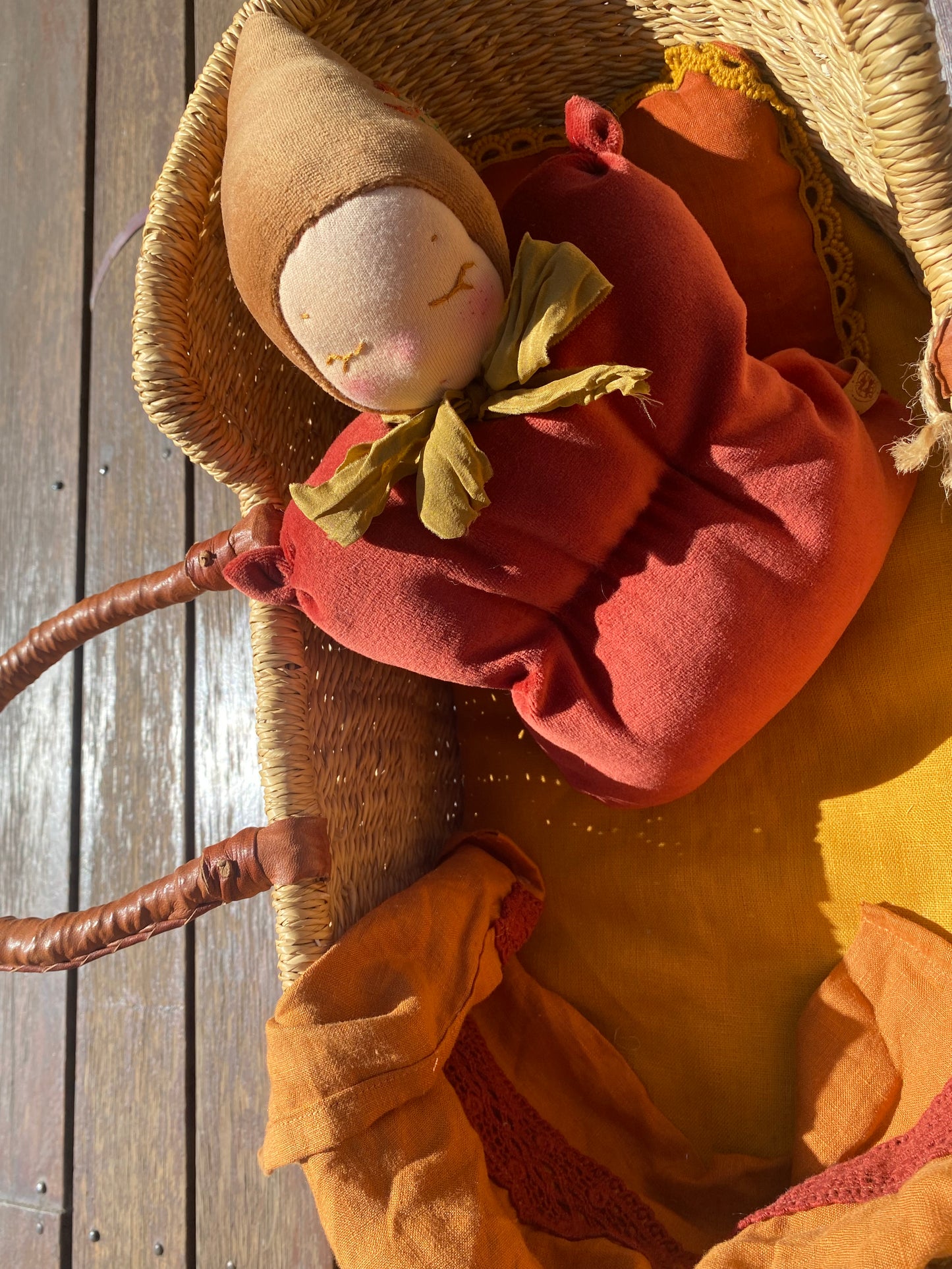 One of a kind Waldorf inspired lavender fairy doll- Cinnamon