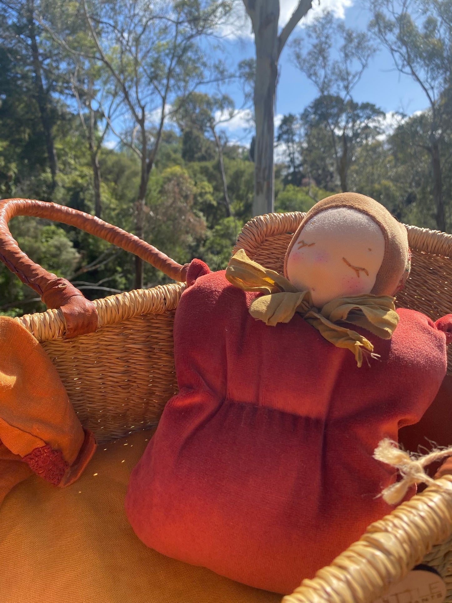 One of a kind Waldorf inspired lavender fairy doll- Cinnamon