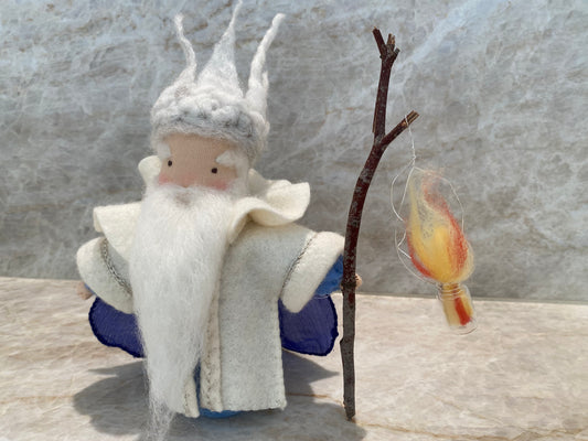 Large King Winter Story Doll