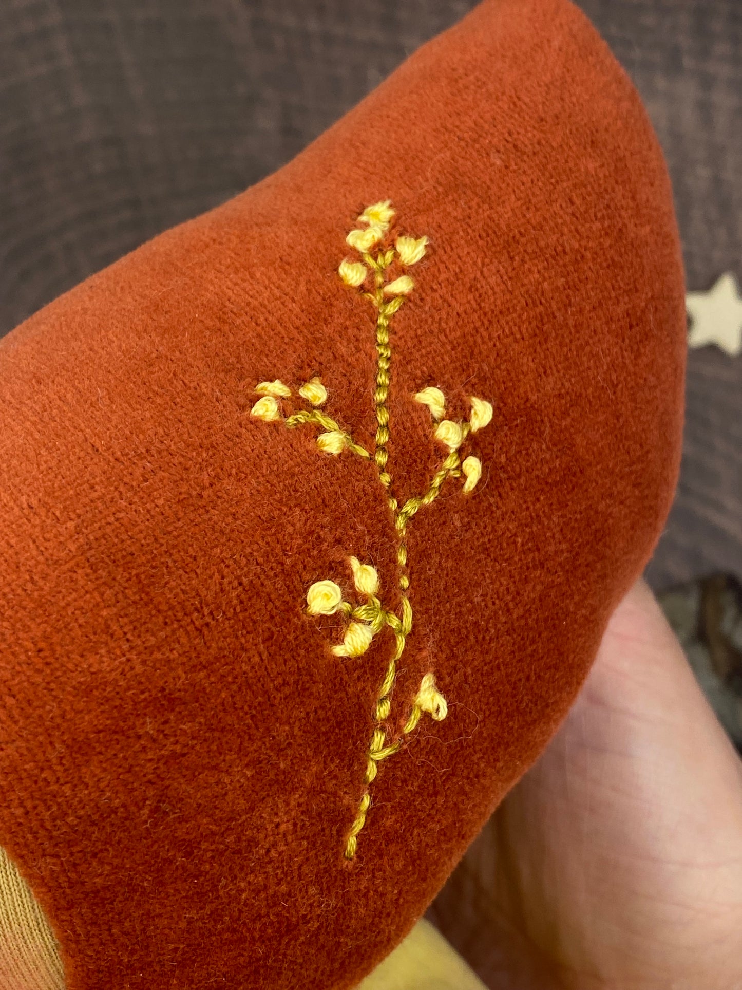 One of a kind Waldorf inspired lavender fairy doll- Lemon