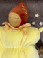 One of a kind Waldorf inspired lavender fairy doll- Lemon