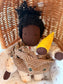 Mama & baby Waldorf inspired fairy doll set- lemon