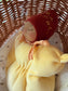 One of a kind Waldorf inspired lavender fairy doll- Lemon