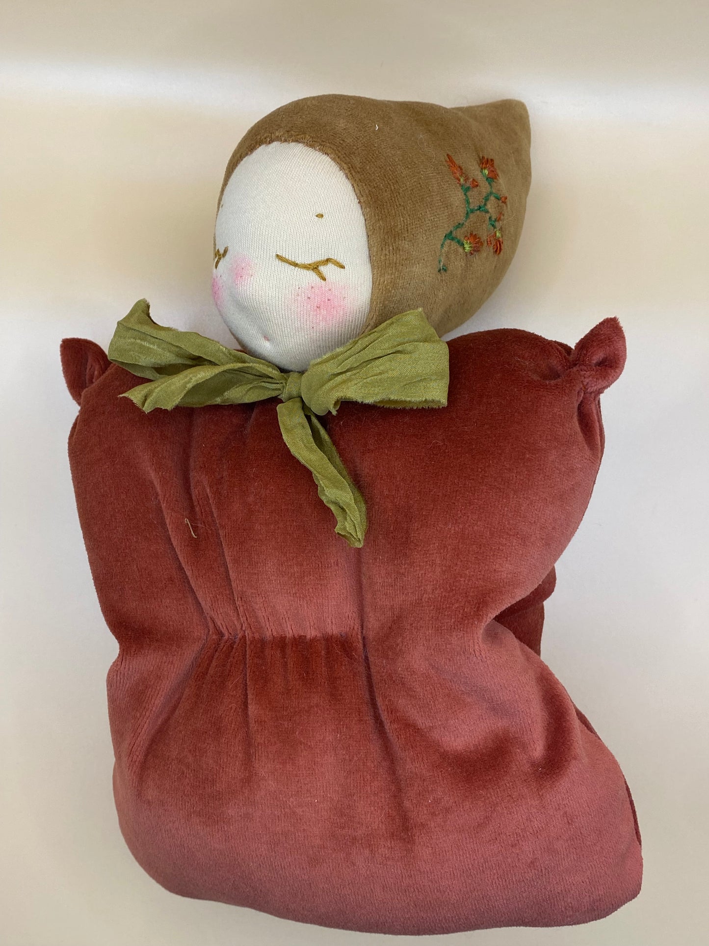 One of a kind Waldorf inspired lavender fairy doll- Cinnamon