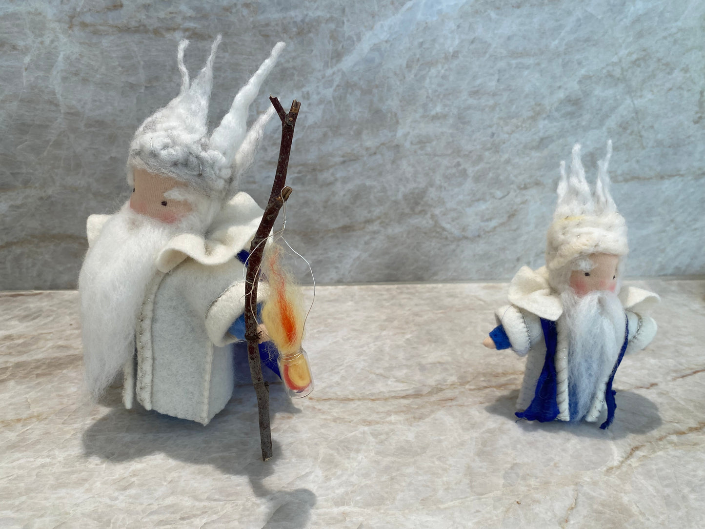 Large King Winter Story Doll