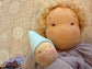 Mama & baby Waldorf inspired fairy doll set - Lilas