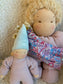 Mama & baby Waldorf inspired fairy doll set - Lilas