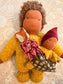 Mama & baby fairy doll set -mustard