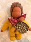 Mama & baby fairy doll set -mustard