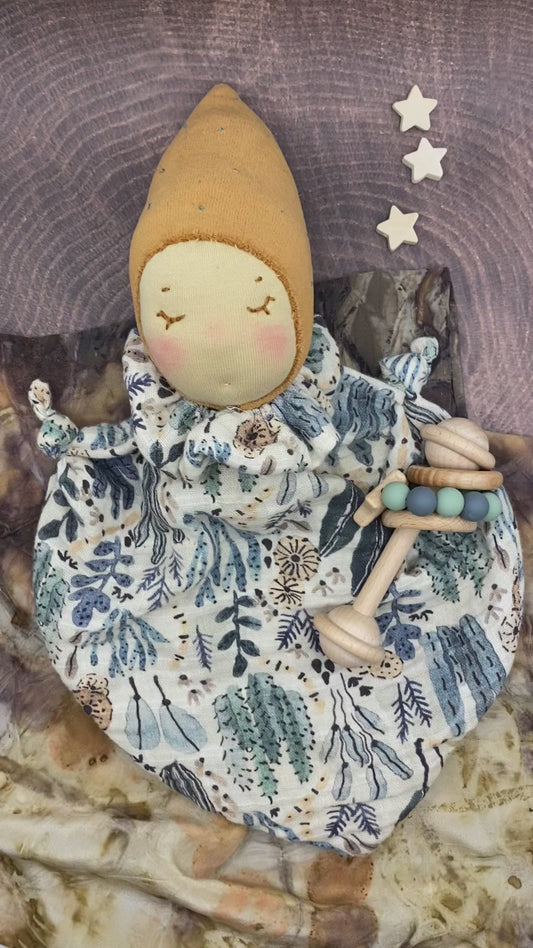 Blanket Fairy Doll - Brown
